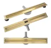 Трап для душа REA NEOX 70 PRO GOLD золотой (REA-G2718)