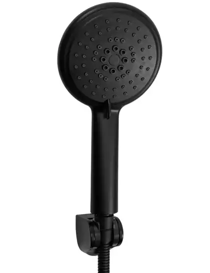 Смеситель для ванны и душа REA DART BLACK черный настенный (REA-B3302)
