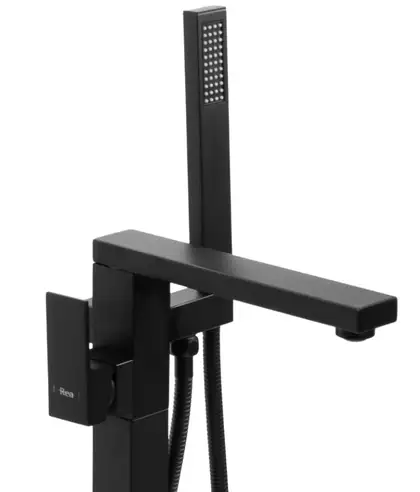 Rea TERY BLACK Змішувач для ванни, чорний (REA-B5304)