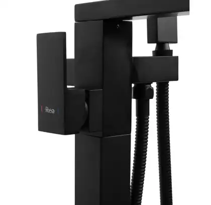Rea TERY BLACK Змішувач для ванни, чорний (REA-B5304)