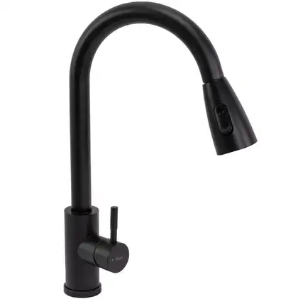 Смеситель для кухни REA CROSS BLACK черный (REA-B5309)