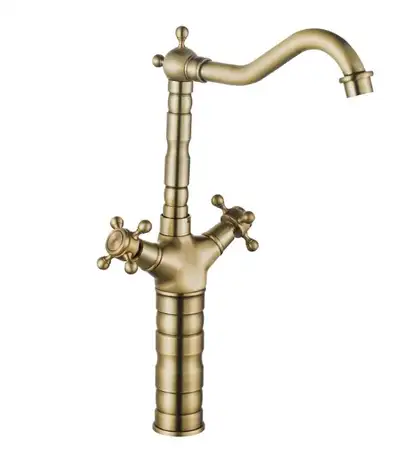 Смеситель для кухни REA RUSTICO BRUSHED GOLD золотой матовый (REA-B5521)