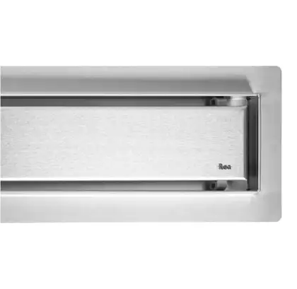 Rea Neox 90 Superflow Трап для душу, матова сталь (REA-G2708)