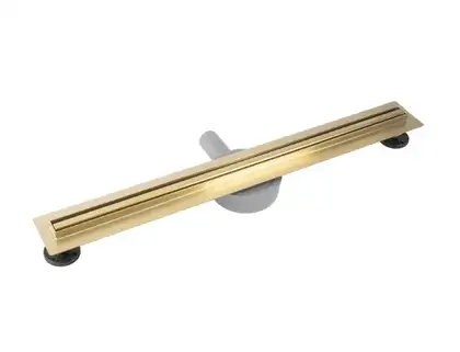Трап для душа REA NEOX 60 SLIM PRO BRUSHED GOLD матовое золото (REA-G2713)
