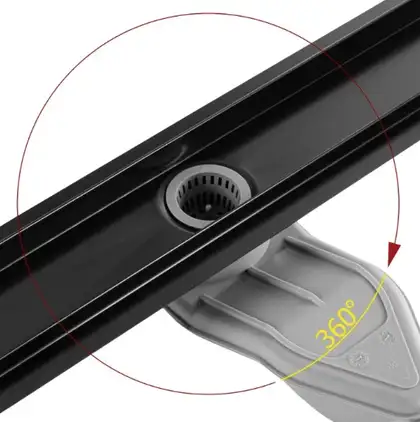 Трап для душа REA NEOX 80 SUPERFLOW BLACK черный (REA-G7807) Трап для душа REA NEOX 80 SUPERFLOW BLACK черный (REA-G7807)