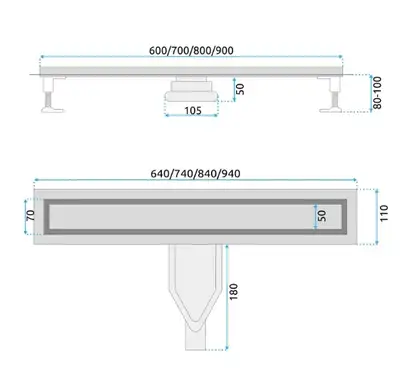 Трап для душа REA NEOX 90 SUPERFLOW BLACK черный (REA-G7808) Трап для душа REA NEOX 90 SUPERFLOW BLACK черный (REA-G7808)