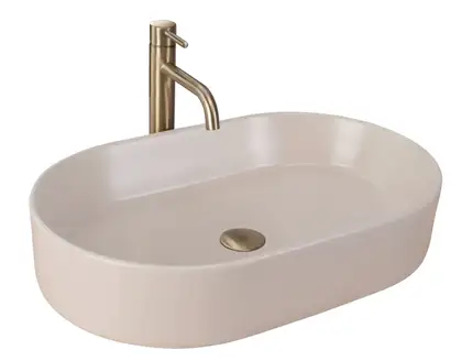 Умывальник (раковина) REA NADIA 60 BEIGE MATT накладной (REA-U9661)