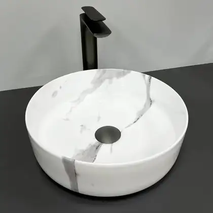 VBI Prato Marble Nature Умивальник накладний, мармур глянець (VBI-011404)