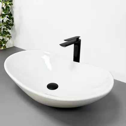 VBI Turin White Умивальник накладний, білий (VBI-011500)