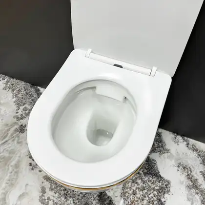VBI VULCANO GOLD EDGE Підвісний унітаз (VBI-020402)