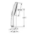 Душова система прихованого монтажу Grohe Grohtherm SmartControl (колір - холодний світанок)  SET-29119GL0