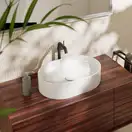 Раковина накладна на стільницю 40х55 см (покриття SmartClean) Hansgrohe Xuniva U  61073450