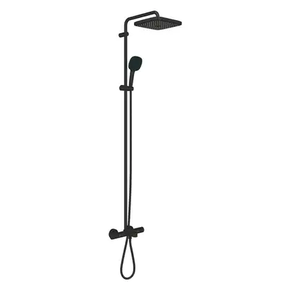 Grohe Tempesta System 250 Cube Душова система для ванни, чорний матовий (266912431)