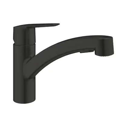 Grohe QuickFix Start Змішувач для кухні, чорний матовий (303072431)