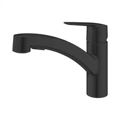 Grohe QuickFix Start Змішувач для кухні, чорний матовий (303072431)