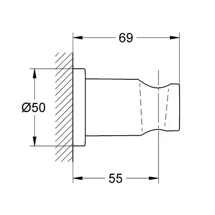 Душова система прихованого монтажу Grohe Grohtherm SmartControl (колір - холодний світанок)  SET-29119GL0