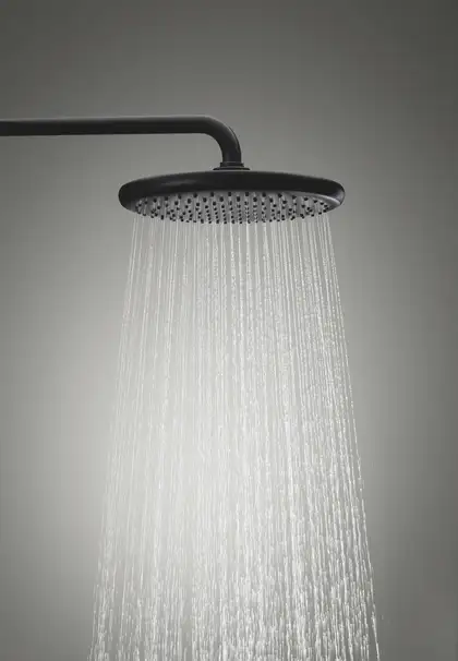 Grohe Eurosmart Tempesta 250 Душова система, чорний матовий (UA26415SC8)