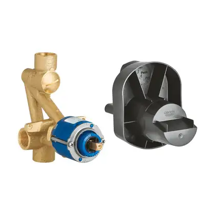 Grohe Eurosmart Tempesta 250 Душова система, чорний матовий (UA26415SC8)