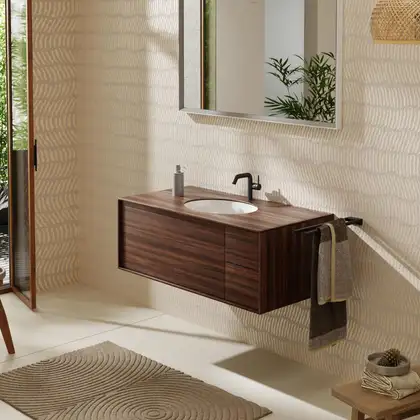 Раковина, що вбудовується під стільницю 35 х 45 см (покриття SmartClean) Hansgrohe Xuniva D  61048450
