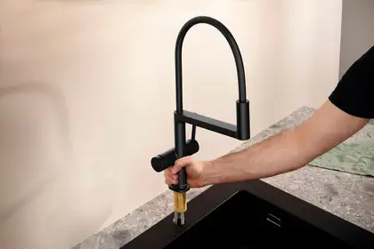 HANSGROHE Talis Select M54 Змішувач для кухні, чорний матовий (72861670)