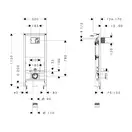 Hansgrohe iFrame Universal Інсталяція для унітазу (01022180)