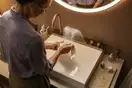 Раковина Hansgrohe Avalegra AquaUnit 58 х 47,5 х 10 см, без переливу, з функцією QuickClean+, із змішувачем, Brushed Bronze  22472140