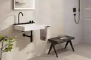 Раковина Hansgrohe Avalegra AquaUnit 58 х 47,5 х 10 см, без переливу, з функцією QuickClean+, із змішувачем, Matt Black  22472670