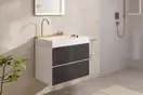 Раковина Hansgrohe Avalegra AquaUnit 78 х 47,5 х 10 см, без переливу, з функцією QuickClean+, із змішувачем, Brushed Bronze  22473140