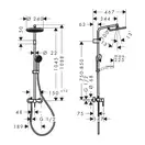 Hansgrohe Activera S 240 Душова система, хром (28875000)