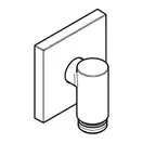 Шлангове приєднання Hansgrohe Fixfit Fine E (колір - чорний матовий)  28883670