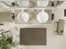 Раковина накладна на стільницю Ø40 см (покриття SmartClean) Hansgrohe Xuniva S  61071450