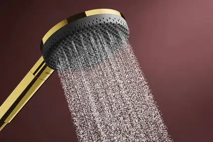 Hansgrohe Raindance Alive Select S Душ. гарнітур, золото (24600990)
