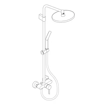 Hansgrohe Activera S 240 Душова система, хром (28875000)