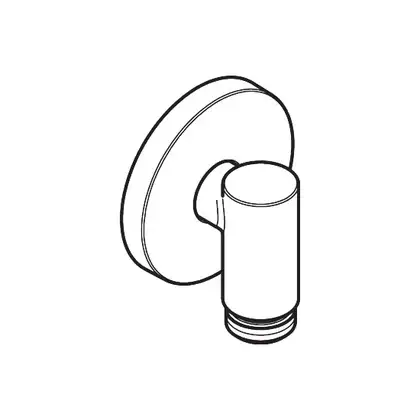Шлангове приєднання Hansgrohe Fixfit Fine S (колір - шліфований чорний хром)  28882340