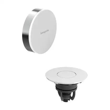 Зовнішня частина набору для зливу та переливу Hansgrohe Flexaplus II (колір - хром)  58187000