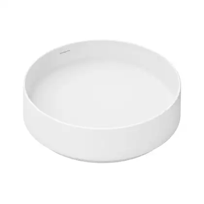 Раковина накладна на стільницю Ø40 х h12 см Hansgrohe Xuniva Evo S (без переливу, Matt White)  60323700