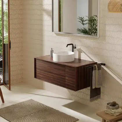 Раковина накладна на стільницю Ø40 см (покриття SmartClean) Hansgrohe Xuniva S  61071450