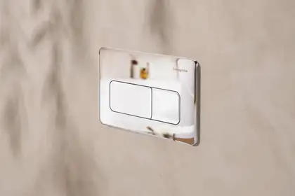 Клавіша змиву Hansgrohe iFrame Original Q, Chrome  66001000