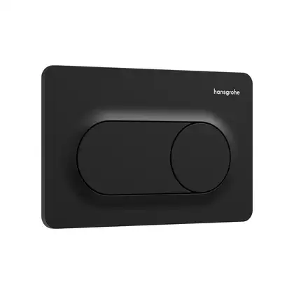 Hansgrohe iFrame Original S Кнопка змиву, Матовий чорний (66002670)