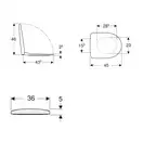 Geberit Duofix Інсталяція для пісуару (111.616.00.2)