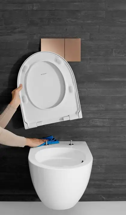 Geberit Acanto Унітаз підвісний безобідковий (502.774.00.1)