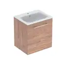 Клавіша змиву Geberit Omega 60 (панель - пісочно-сіра глянець, декоративна смужка - дзеркальна, рамка - хром глянець)  115.081.JL.1