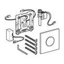 Клавіша змиву Geberit Sigma 10 (панель та клавіші - білий глянець, декоративне кільце - позолота)  116.025.KK.1