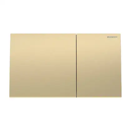 Клавіша змиву Geberit Sigma 50 (корпус та клавіші - хром глянець, панель - скло пісочно-сіре)  115.788.JL.2