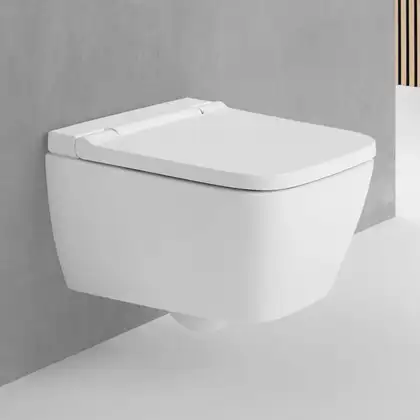 Підвісний унітаз-біде Geberit AquaClean Sela Square (білий KeraTect)  146.250.01.1
