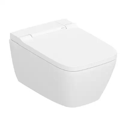 Підвісний унітаз-біде Geberit AquaClean Sela Square (білий KeraTect)  146.250.01.1