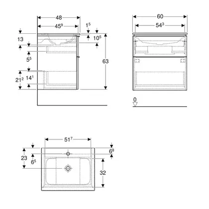 Дзеркало з LED підсвічуванням 120 х h70 см Geberit Option Basic Square 502.810.00.1 Дзеркало з LED підсвічуванням 120 х h70 см Geberit Option Basic Square 502.810.00.1