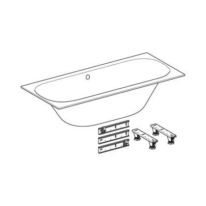 Раковина Geberit One 75 х 48 см  505.004.00.1