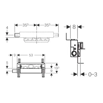 Раковина Geberit One 90 х 48 см  505.006.00.1