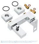 Grohe Eurocube Смеситель для ванны, хром (23140000)